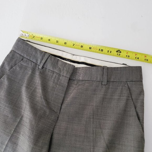 THEORY Heather Grey Wide Leg Trousers - Picture 11 of 13